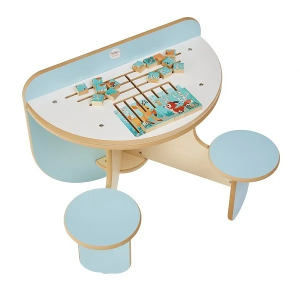 Table d'activité duo puzzle foret